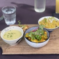 Vegan “lunchbox"  at The Common in Stratford