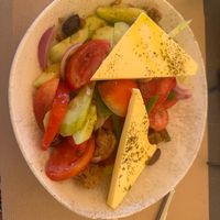 Greek salad  at Kri-Kri Restaurant in Chania