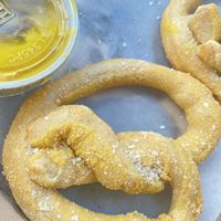 Vegan pretzels   at Mellow Mushroom in Brandon