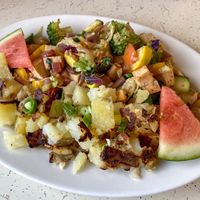 Hippie Scramble   at Cafe One in Fort Bragg