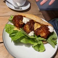 Cauliflower hot wing sub at MARIA in Berlin