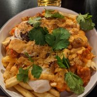 Bland loaded fries, DO NOT RECOMMEND at MARIA in Berlin