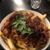Ribs on fries  at MARIA in Berlin