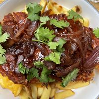 Loaded Fries with BBQ Ribs  at MARIA in Berlin