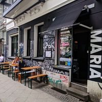 Outside of MARIA at MARIA in Berlin