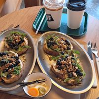 Vegan Ricotta sandwhich at STUFF - 스터프  in Seogwipo