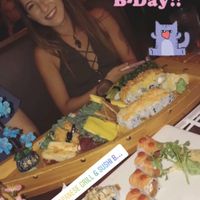 Vegan love boat!  at Sushiko in Jacksonville