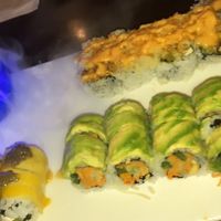 Assorted vegan rolls at Sushiko in Jacksonville