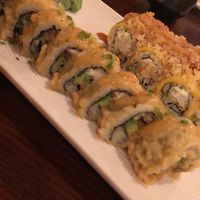 I believe the back is the jade roll and front is hungry roll. Not positive but You can never go wrong with any roll here.   at Sushiko in Jacksonville