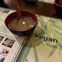 Miso soupp  at Sushiko in Jacksonville