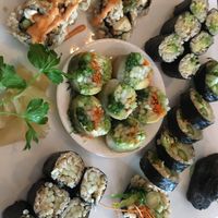 Brown rice sushi  at Sushiko in Jacksonville