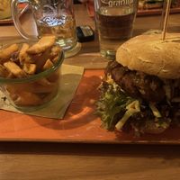 vegan Heart of Dixie Burger and Cashew Mayo  at Zapfhahn in Bamberg