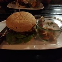 Vegan Jack Burger at Zapfhahn in Bamberg