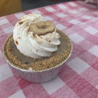 Banana cream pie 🥧  at Dharma Southern Chick'n in Orlando