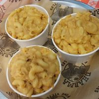 Traditional mac and cheese at Dharma Southern Chick'n in Orlando