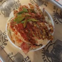 Tater salad at Dharma Southern Chick'n in Orlando