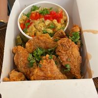 Dharma Fried Chickn & Mac n’cheese  at Dharma Southern Chick'n in Orlando