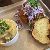 Nashville Hawt & Mashed taters  at Dharma Southern Chick'n in Orlando