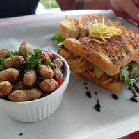 Jackfruit sandwich at Dharma Southern Chick'n in Orlando
