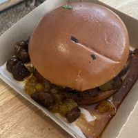 Georgia peach  at Dharma Southern Chick'n in Orlando