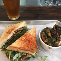 TLT and Brussels  at Dharma Southern Chick'n in Orlando