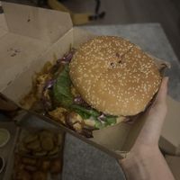 the orange bird  at Dharma Southern Chick'n in Orlando