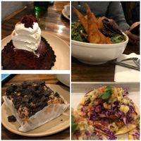 Dinner and dessert  at Dharma Southern Chick'n in Orlando