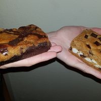 Brookie and smores bar at Dharma Southern Chick'n in Orlando