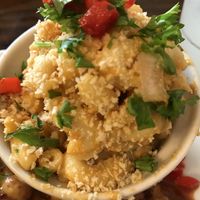 Cashew macaroni  at Dharma Southern Chick'n in Orlando