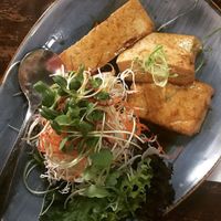Tofu dish at Yatai Japanese Izakaya in Palmerston North