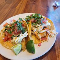 Fish tacos at Veggie Grill by Next Level - Tustin Marketplace in Irvine