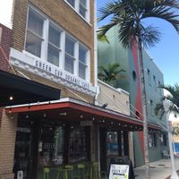 Street entrance at Green Cup Cafe in Fort Myers
