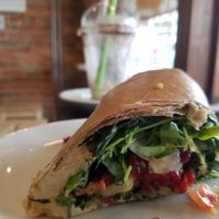 Delicious sandwich. at Green Cup Cafe in Fort Myers