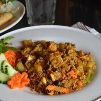 Pineapple Fried Rice with Tofu at Kati Thai Cuisine in Gadsden