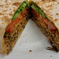 Seaweed wrap at kVegan in Tenerife