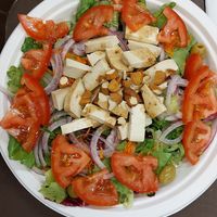 Tofu salad at kVegan in Tenerife