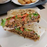 Hamburguesa de algas at kVegan in Tenerife