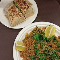 Crazy for this yummy wrap at kVegan in Tenerife