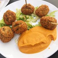 Vegan croquettes   at kVegan in Tenerife