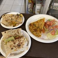 Wraps and quiche thing  at kVegan in Tenerife