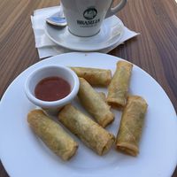Springrolls (Gluten )  at kVegan in Tenerife