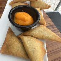 Samosas   at kVegan in Tenerife
