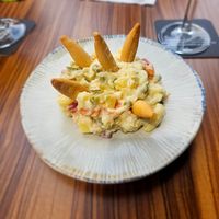 Russian salad at kVegan in Tenerife