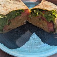 Tortilla Wrap ( Omelette Wrap ) at kVegan in Tenerife