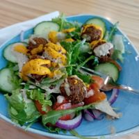 Felafel salad at kVegan in Tenerife