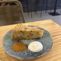 Spanish omelette   at kVegan in Tenerife