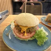 Burger   at kVegan in Tenerife