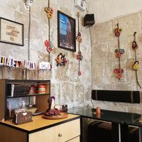 Inside the restaurant  at Hatunpa in Arequipa