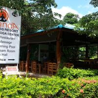 outside at Ananda Yoga Detox in Koh Phangan