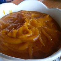 pumpkin soup at Ananda Yoga Detox in Koh Phangan